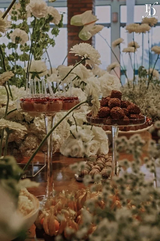 recepção no espaço paraíso em porto alegre viamão alvorada mesa de doces classica europea stylling