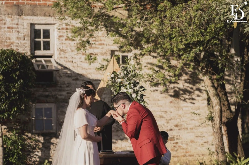 casamento boho chique wedding realizado na casa na chácara em porto alegre com decoração em rosé e marsala por life eventos especiais assessoria e cerimonial de casamento em porto alegre