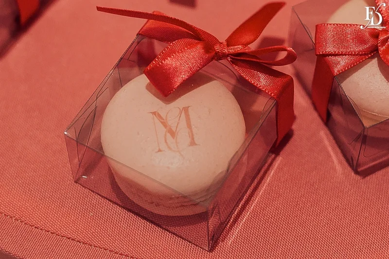 lembrancinhas festa de 15 anos com macarrons personalizados