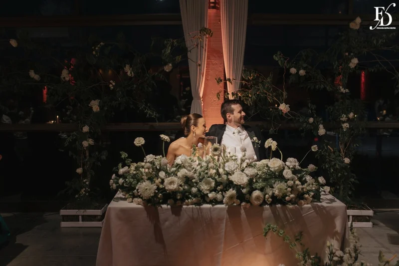 recepção no espaço paraíso em porto alegre viamão alvorada decoração europeia cloud dancer european stylling 