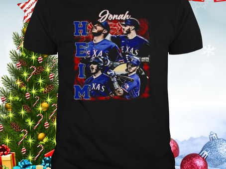 Jonah Heim Texas Rangers World Series 2023 Vintage T-Shirt