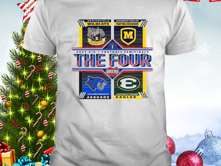 2023 OHSAA Football Division I State Semifinals The Four Shirt