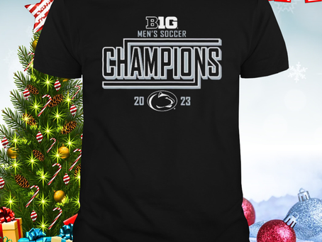 Penn State Nittany Lions 2023 Big Ten Men’s Soccer Regular Season Champions Locker Room T-shirt