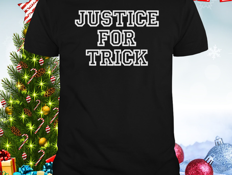 Carmelo Hayes Is Wearing A Justice For Trick Shirt