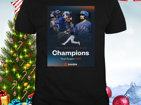2023 World Series Champions Texas Rangers 1400 Shirt