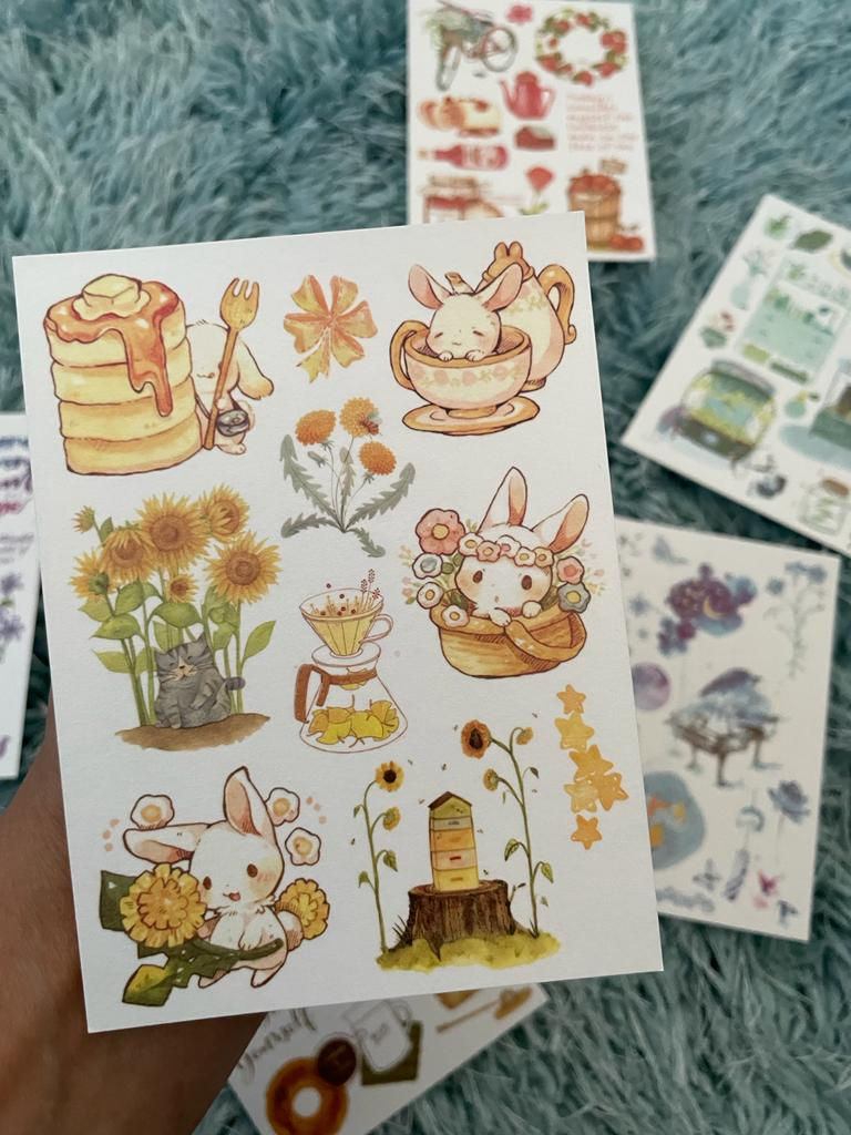 Thumbnail: Homely sticker sheets (Set of 4)