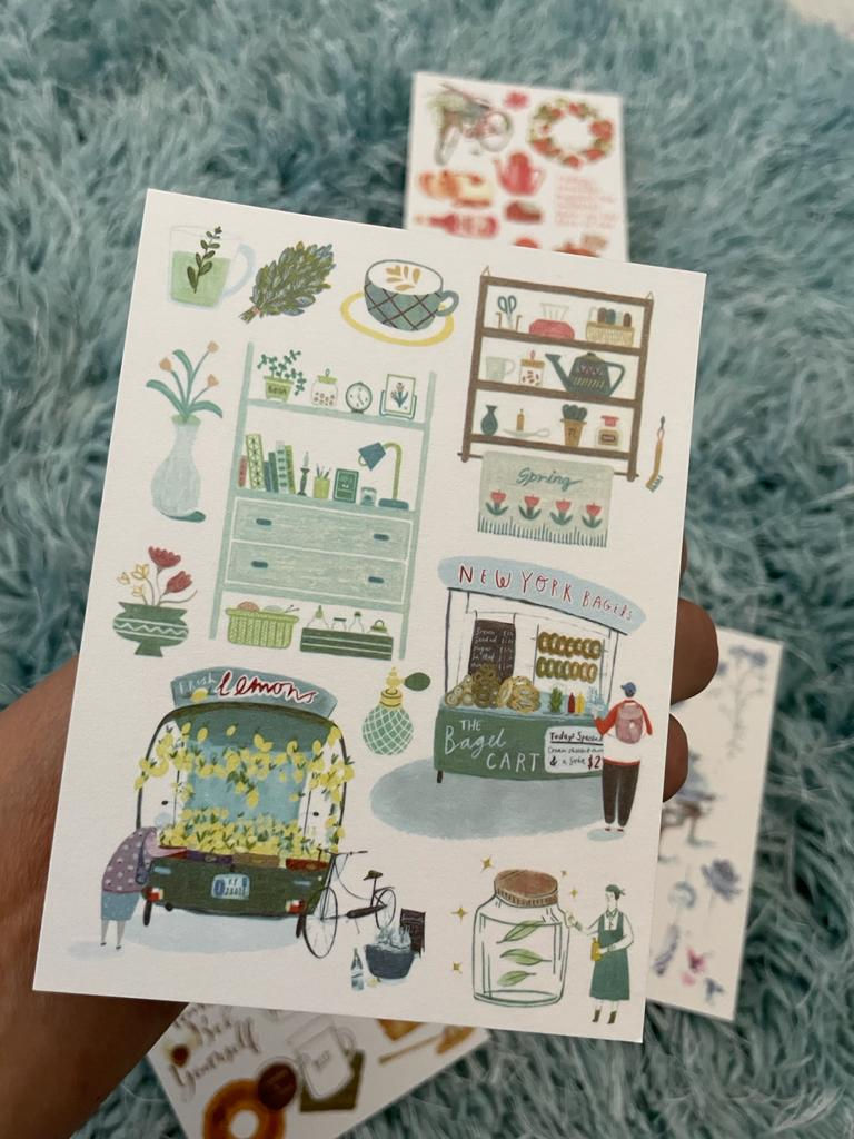 Thumbnail: Homely sticker sheets (Set of 4)