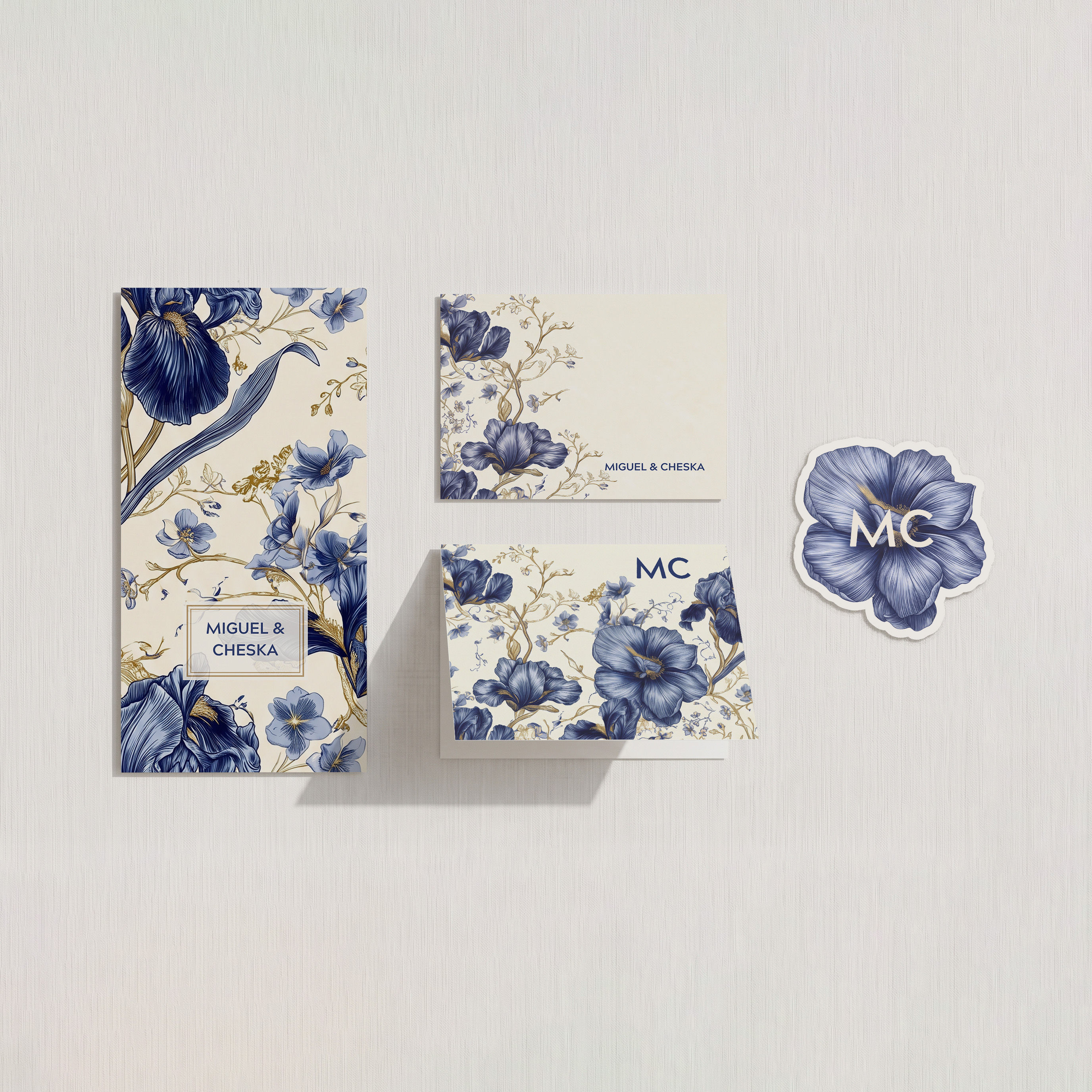 Blue Bloom Gift Package