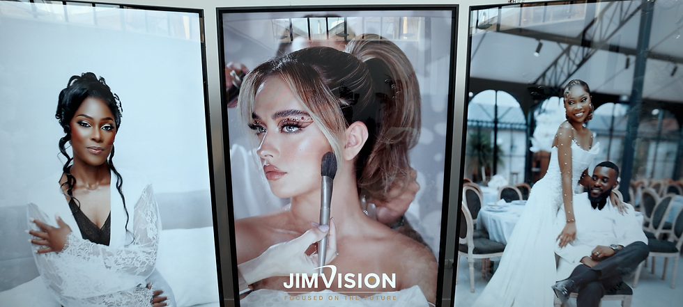 Affichage de portraits et mariages sur écrans 4K JimVision