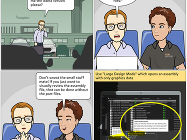 CADInsights: Large Design Review Mode in SOLIDWORKS