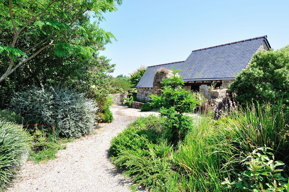 Vue arrière maison