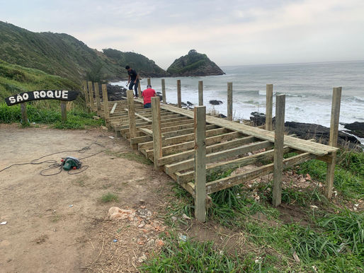 Turismo estrutura novo mirante no São Roque para temporada de verão