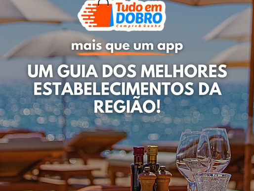 Imagina ter um aplicativo que te dá descontos para conhecer os melhores estabelecimentos da região?