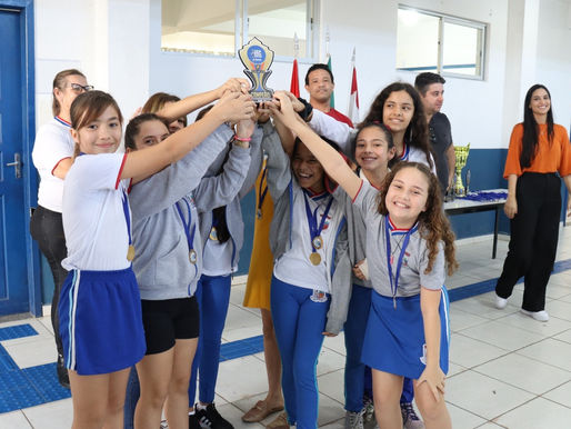 Jogos Escolares de Penha: vencedores da categoria sub-11 recebem premiação