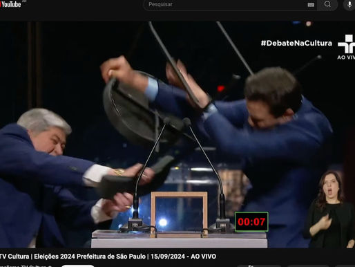 Datena dá cadeirada em Marçal: como foi agressão em debate para a prefeitura de São Paulo