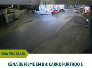 Cena digna de Velozes e Furiosos foi registrada em Belo Horizonte.