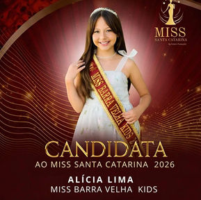 Alícia Lima representará Barra Velha no Miss Santa Catarina