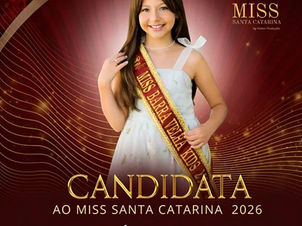 Alícia Lima representará Barra Velha no Miss Santa Catarina