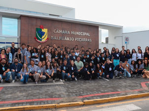 Vereadores mirins de Penha participam de seminário de iniciação