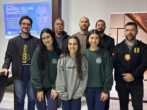 Estudantes do IAESC participam da 2ª fase de visita técnica em Barra Velha com foco em tecnologias de combate ao tráfico de crianças
