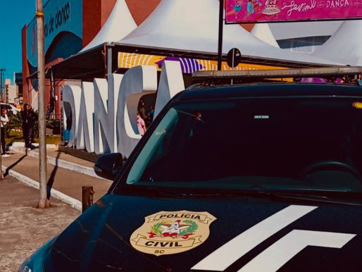 HOMEM É DETIDO POR IMPORTUNAÇÃO SEXUAL DURANTE O FESTIVAL DE DANÇA DE JOINVILLE