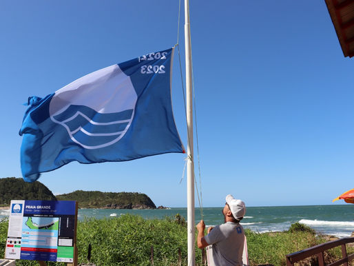 Três praias de Penha serão certificadas pelo programa Bandeira Azul