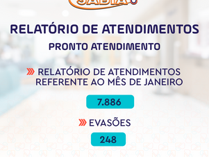 Relatório Mensal - Atualização do P.A 24 horas de Barra Velha - Janeiro/2024