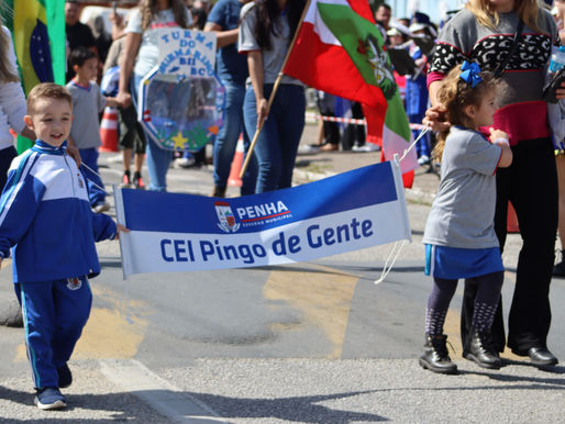 Inscrições abertas para o Desfile Cívico de 7 de Setembro em Penha