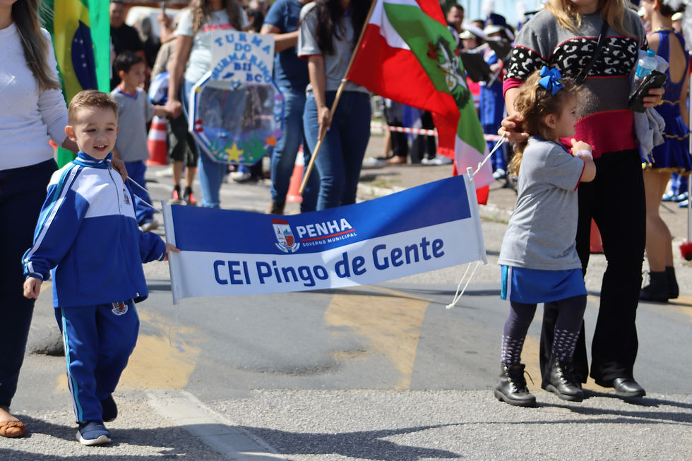Inscrições abertas para o Desfile Cívico de 7 de Setembro em Penha