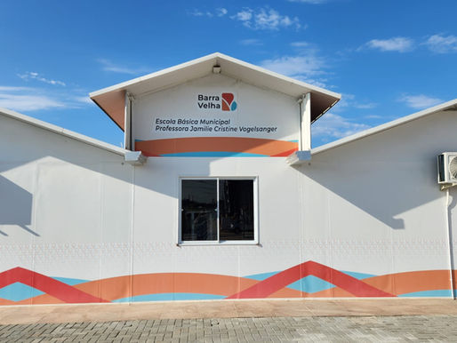 Inauguração da Nova Escola Básica Municipal Professora Jamilie Cristine Vogelsanger em Barra Velha