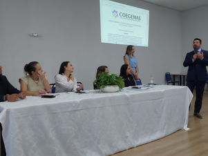 Secretaria Municipal de Assistência Social de Barra Velha participa da primeira reunião do COEGEMAS
