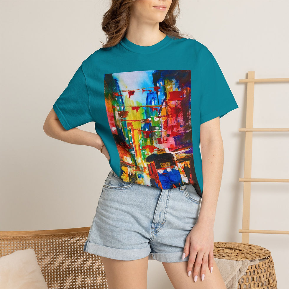 Thumbnail: Unisex Garment-Dyed T-shirt -Tuk-Tuk