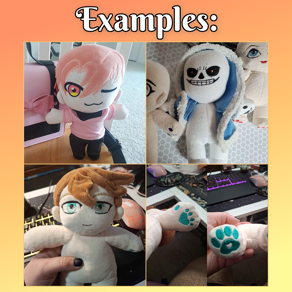 Thumbnail: Custom Comfort Character or OC Plushie