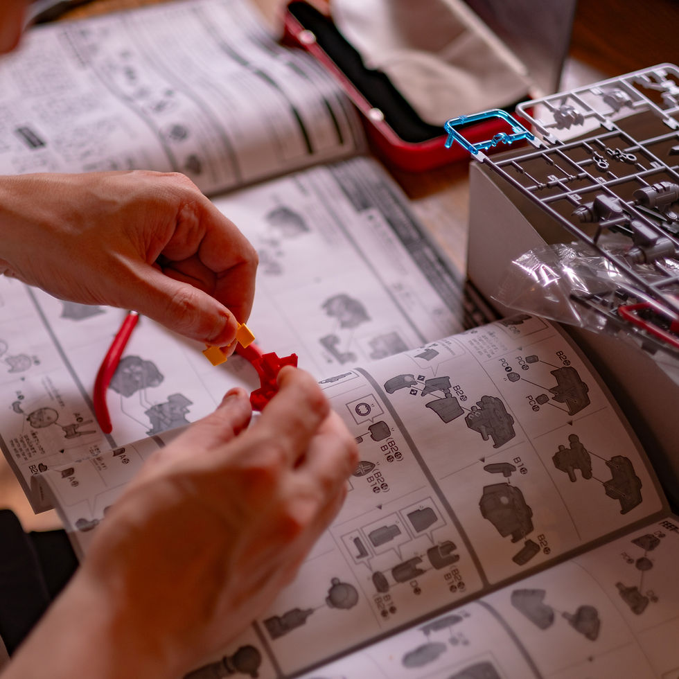 Gunpla Build Day