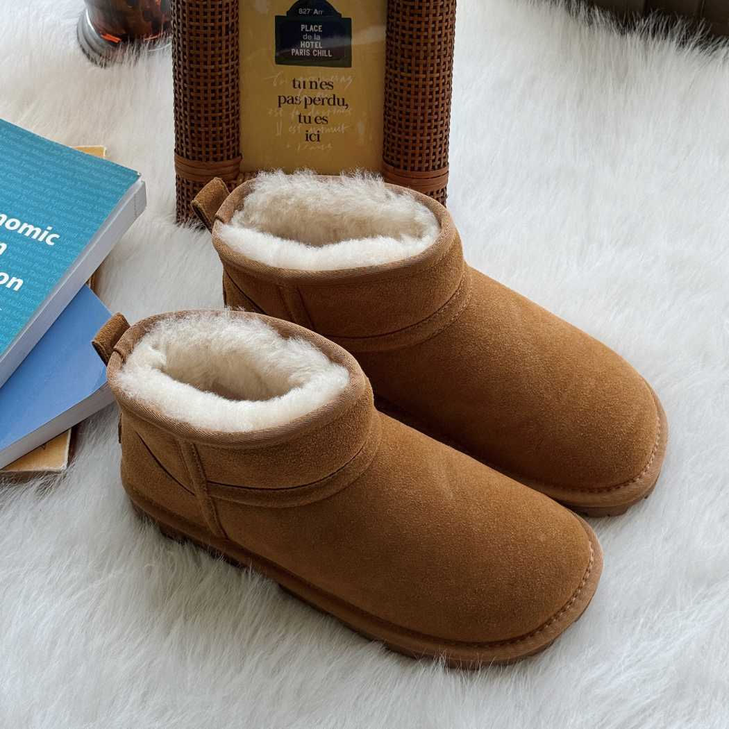 AUSTRALIAN SHEPHERD® UGG Boots Sheepskin Wool Ankle Chorin AS 3093