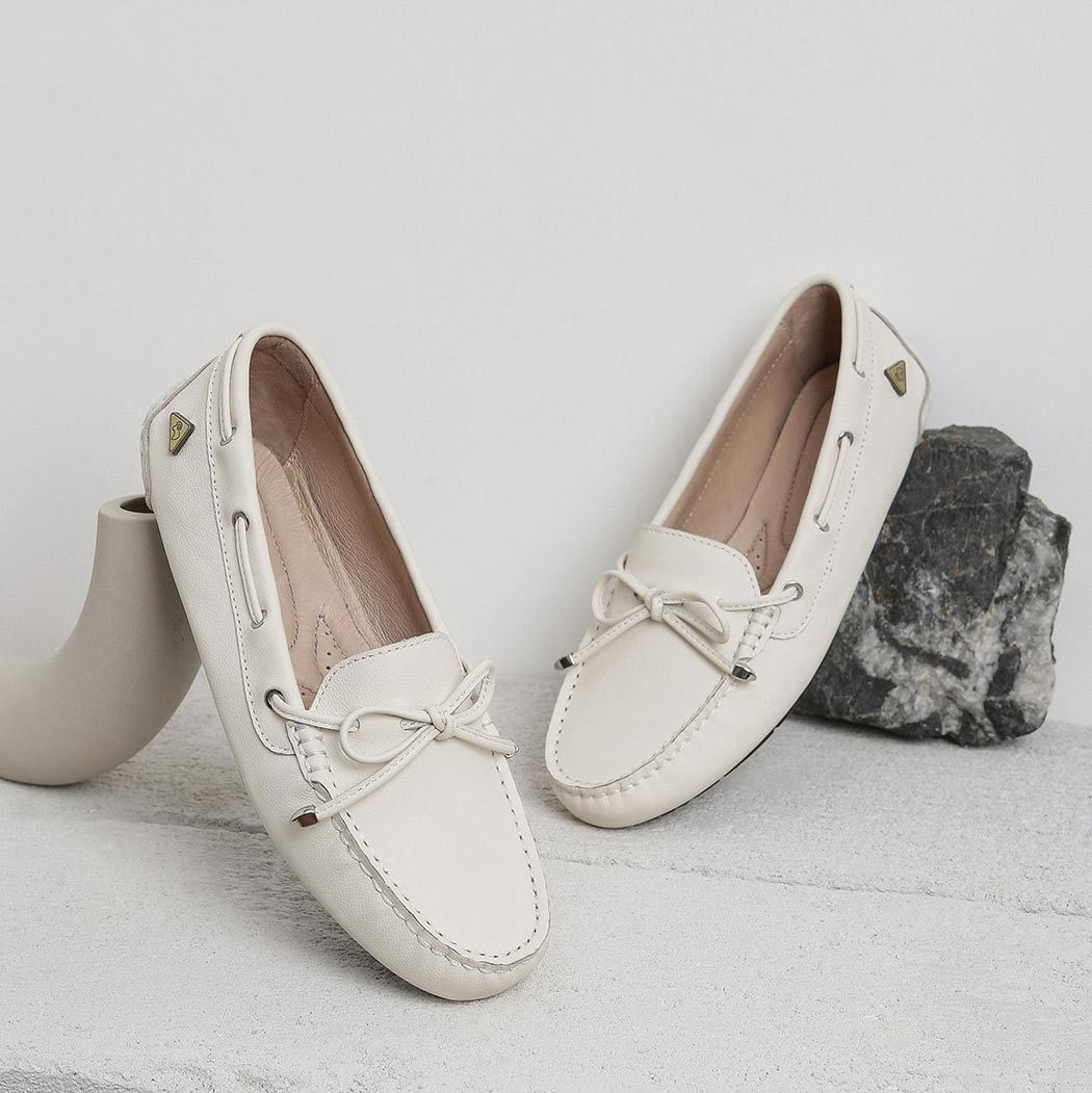 EVERAU® Women Leather Casual Summer Moccasin Frida EA 1015