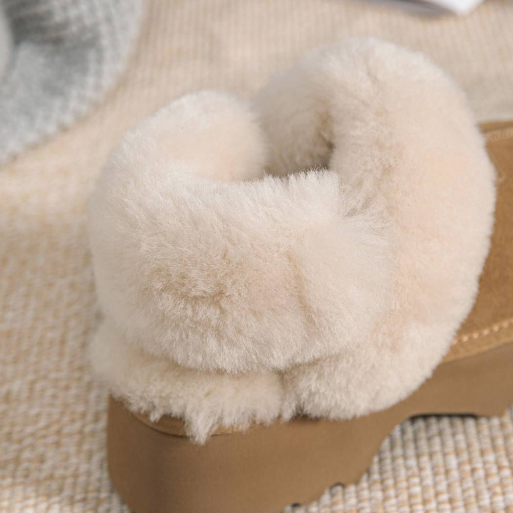 AUSTRALIAN SHEPHERD® 3-Way Style UGG Slippers Chunky Platform Muna AS 2087