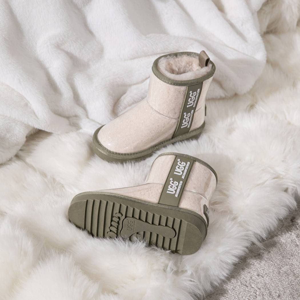 AUSTRALIAN SHEPHERD® UGG Kids Clear Waterproof Boots Coated Classic AS 3032K