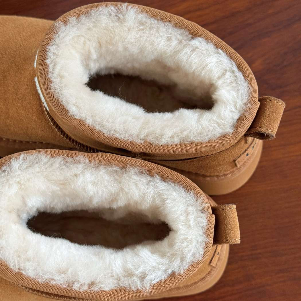 AUSTRALIAN SHEPHERD® UGG Boots Sheepskin Wool Ankle Platform Helia AS 3101