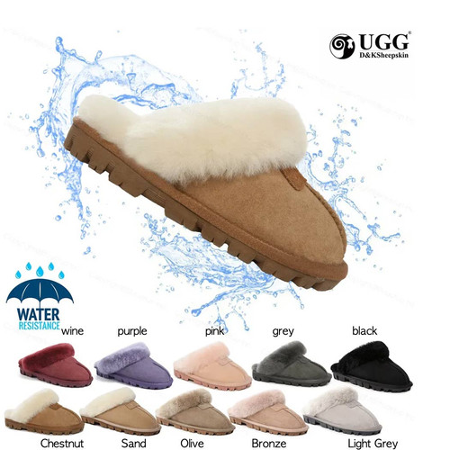 DK UGG Australian Sheepskin Wool Unisex Slippers DK 017 | Ugg Sale