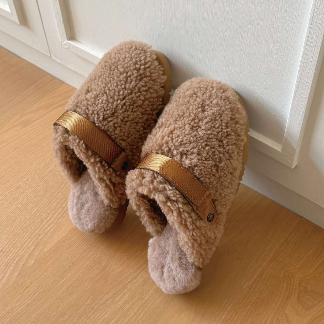 AUSTRALIAN SHEPHERD® UGG Slippers Sheepskin Wool Slingback Nozet AS 2110
