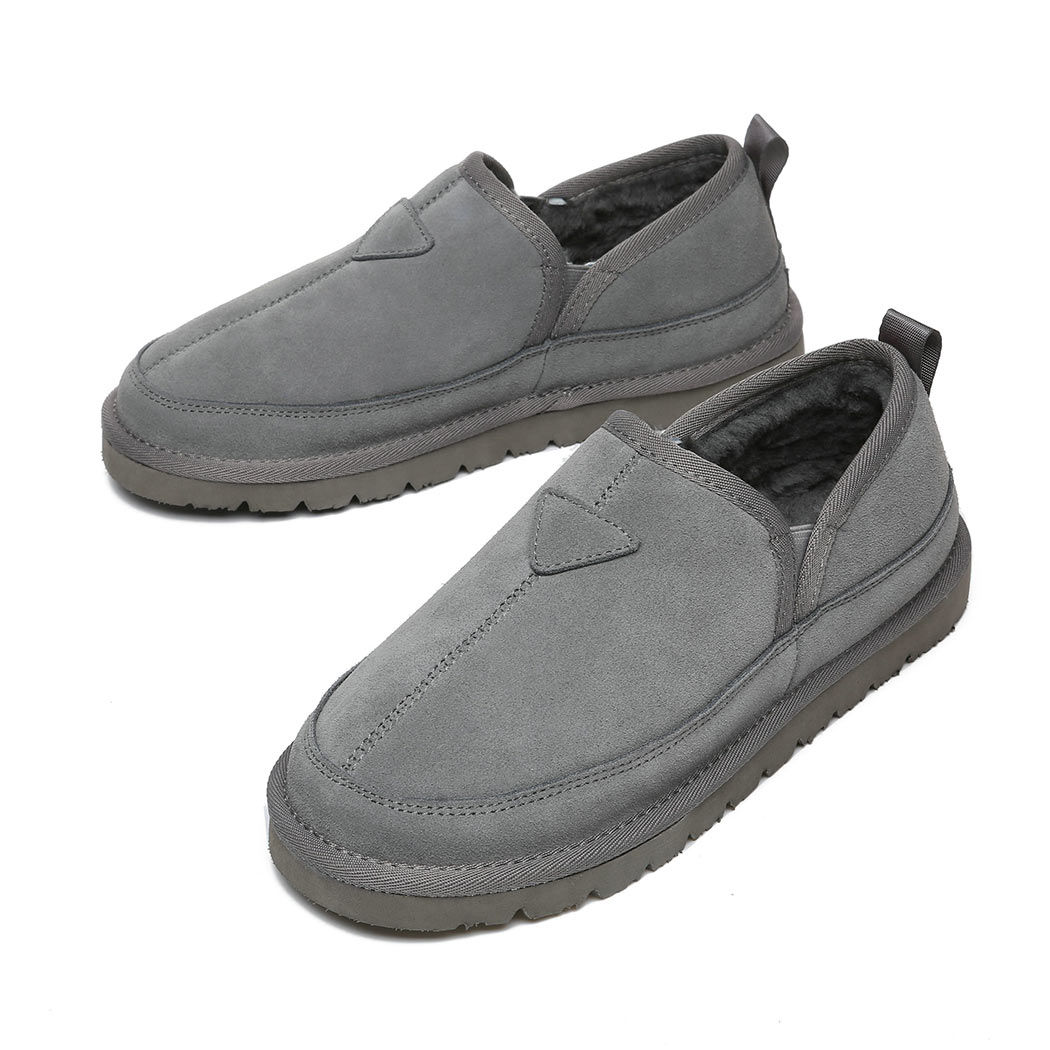 AUSTRALIAN SHEPHERD® UGG Men Sheepskin Wool Slippers Porter AS 5016