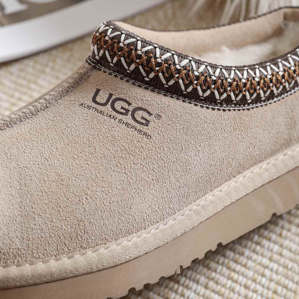 AUSTRALIAN SHEPHERD® UGG Slippers Sheepskin Wool Ankle Tazzy Hippie AS 2061
