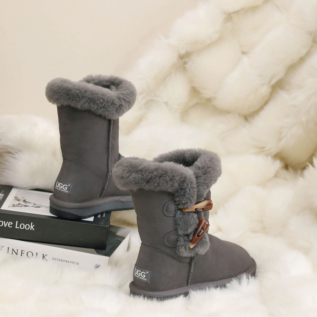 AUSTRALIAN SHEPHERD® UGG Boots Women Sheepskin Wool Horn Short Talia AS 3018