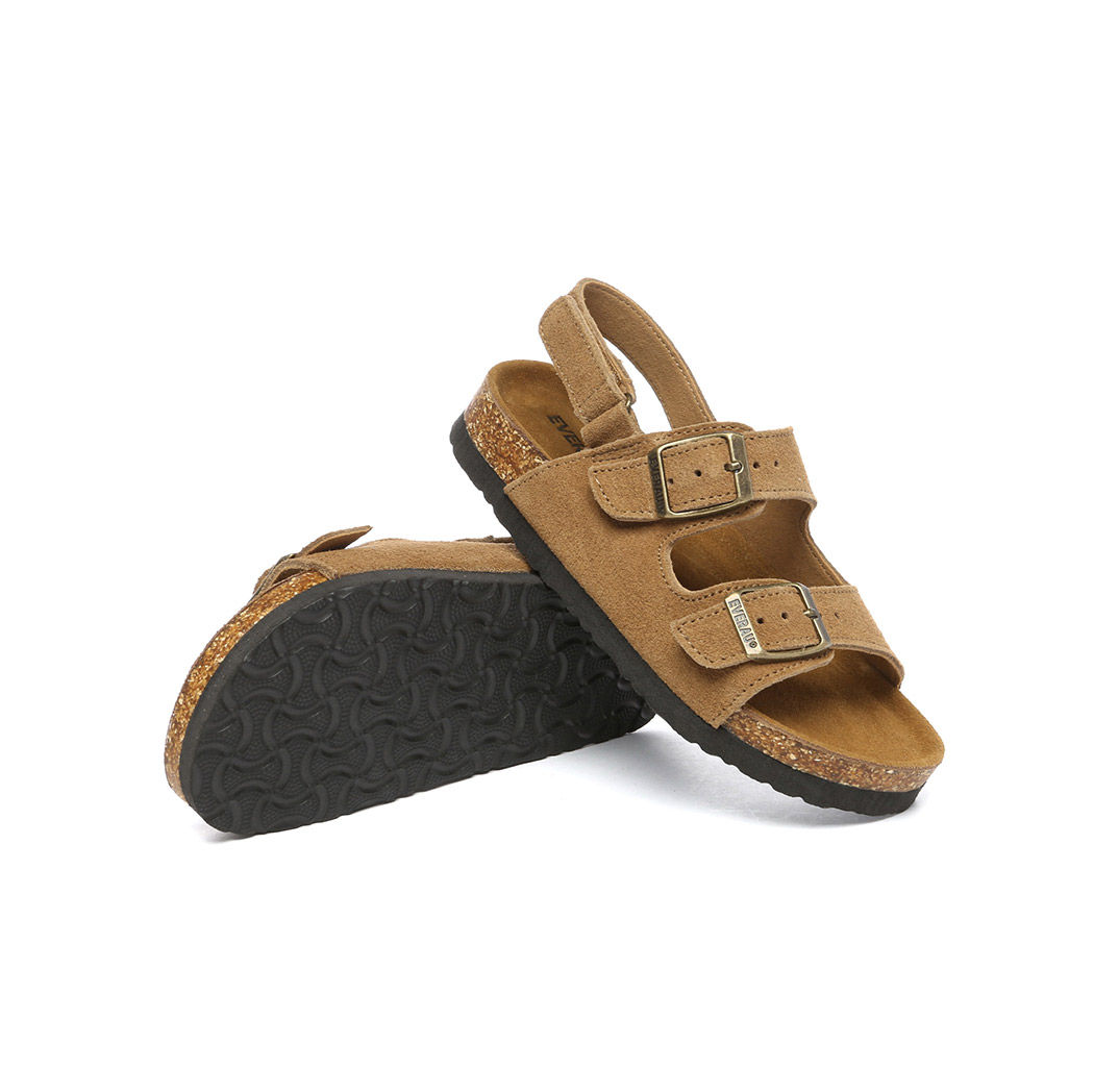 EVERAU® Kids Adjustable Straps Hook and Loop Slingback Summer Sandals EA 7045K