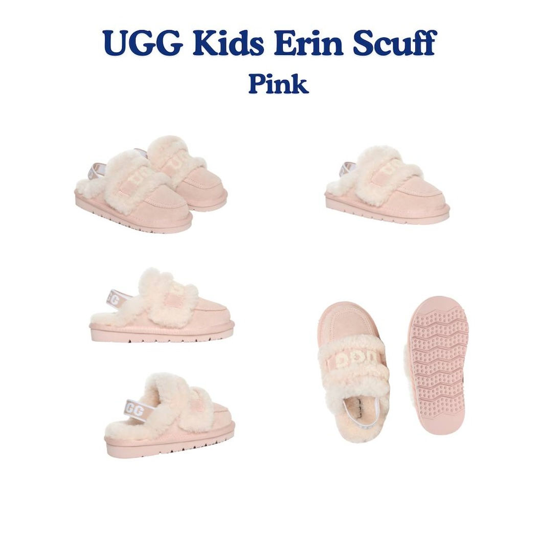 UGG Platinum Sheepskin Wool Kids Scuff DB143