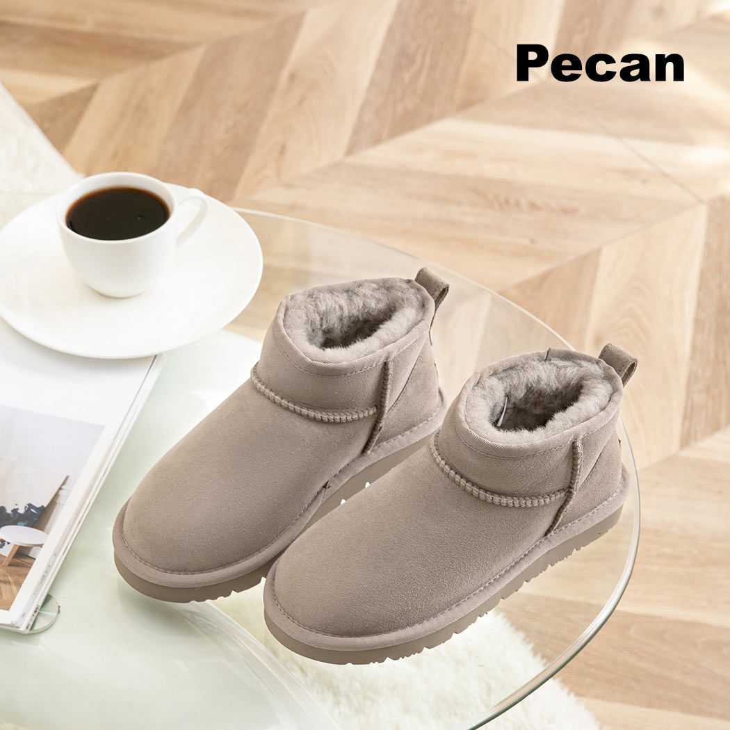 AUSTRALIAN SHEPHERD® UGG Boots Sheepskin Wool Ankle Mini Jade AS 3068