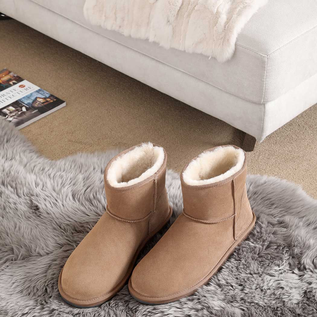 AUSTRALIAN SHEPHERD® UGG Double Faced Sheepskin Ankle Boots Mini Classic 15701