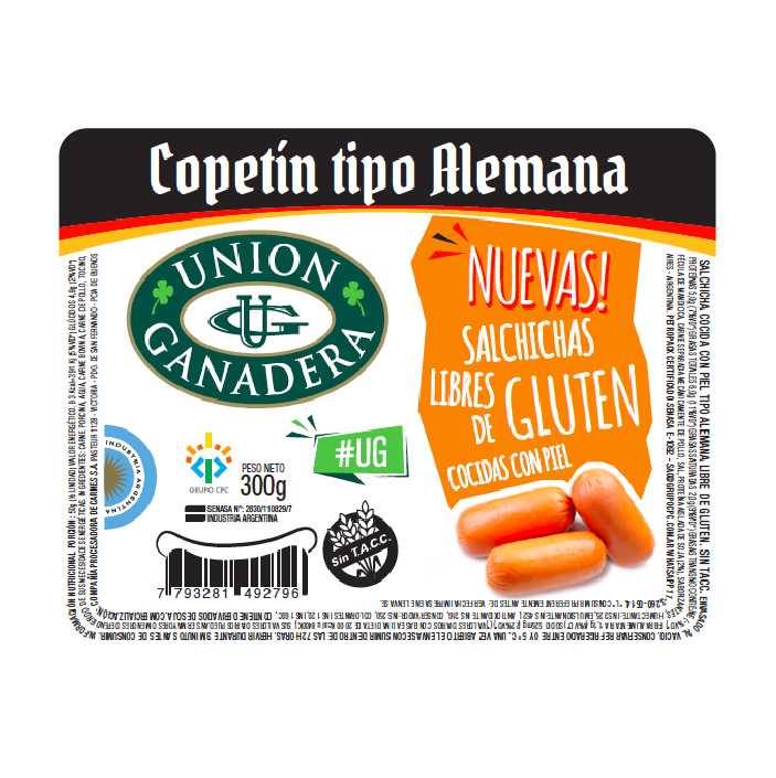 Salchicha copetín Alemana