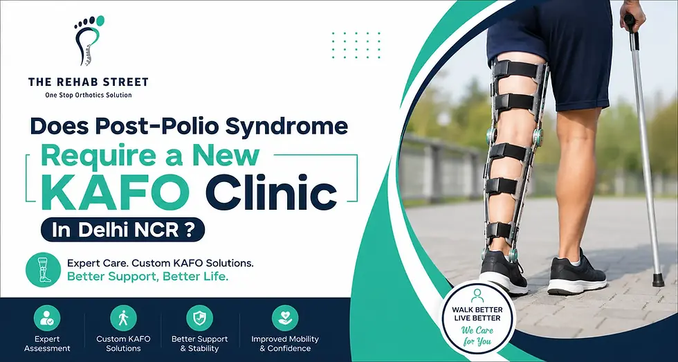 Does Post-Polio Syndrome Require a New KAFO?